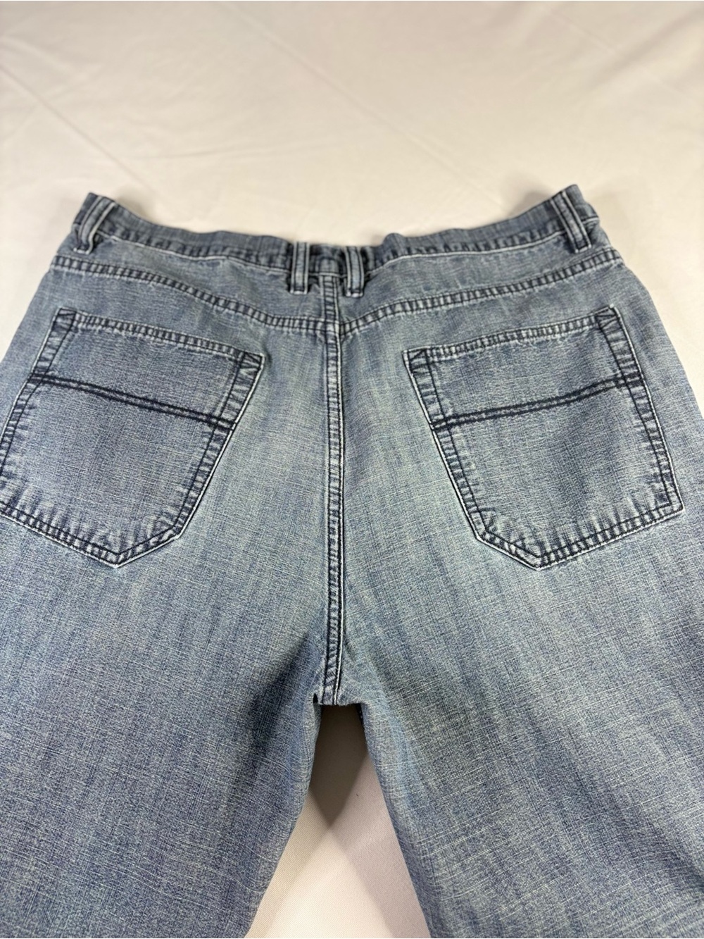 Y2K 2000s skater style Baggy Blue Jeans | $28.99